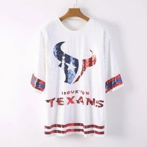 Houston Texans Sparkly Sequin Dress
